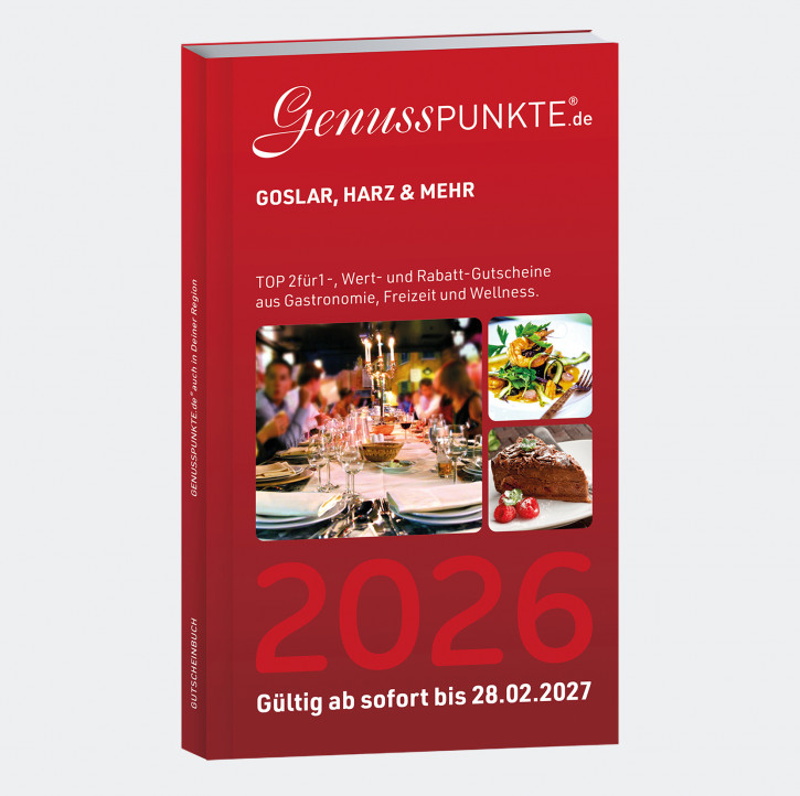 Genusspunkte Goslar, Harz und mehr