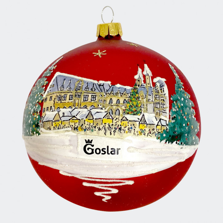 Weihnachtskugel Goslar